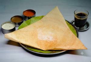 Ghee Masala Dosa + Black Tea