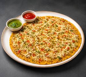 High Protein Besan Tofu Chilla [2 Pieces]