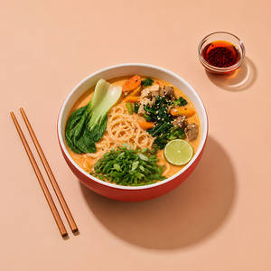 Coconut Curry Ramen Veg