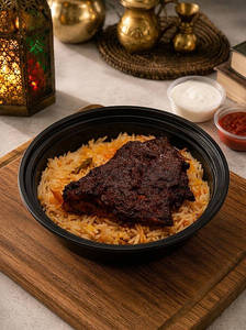 Turkish Alfahm Mandi Rice Bowl