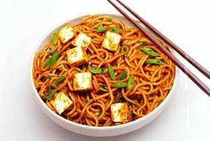 Paneer honkong noodles