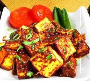 Paneer in Black Pepper Sauce Dry