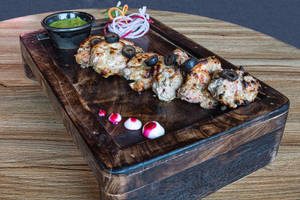 Chicken Afghani Kebab With Bone