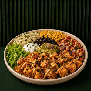 Veg Mexican Burrito Chipotle Bowl