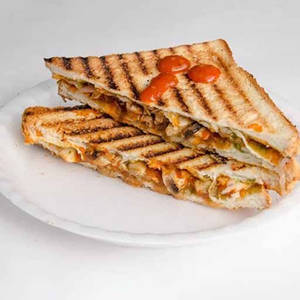 Garlic Mushroom Sandwich (2pcs)