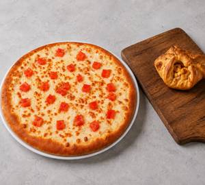 Tomato Pizza + Paneer Zingy Parcel