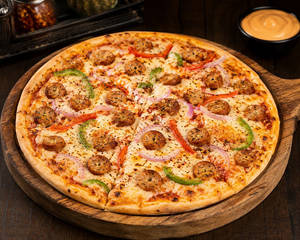 Chicken Sausage Pizza [10"]