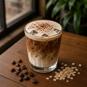 Iced Oat Milk Cappuccino