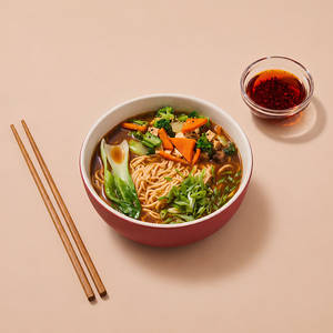 Spicy Korean Ramen Veg