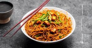 Paneer singapure noodles