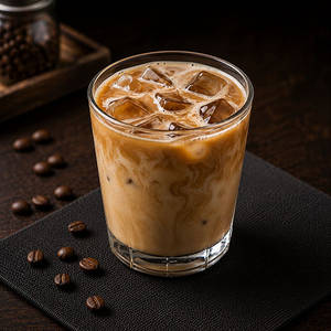 Iced Flat White (with Milk)