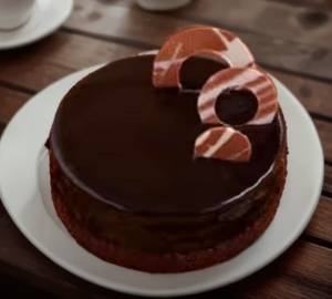 Dark chocolate cake  [500 gm]