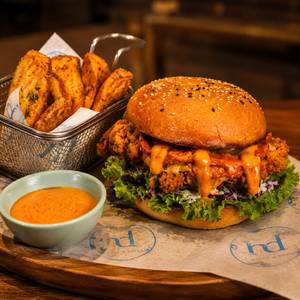 The Firecracker Chicken Burger