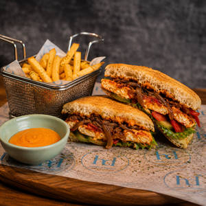 Fiery Chicken Sandwich