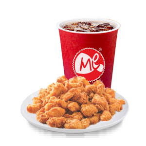 Chicken Poppers (r) +soft Drink