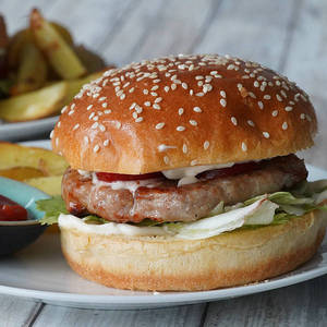 Chicken Patty Burger
