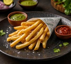 Salt french fries