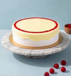 Red Velvet With White Chocolate Truffle Cake - H