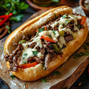 Garlic Mashroom Hot Dog