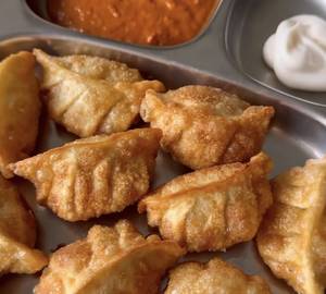 Crispy Veg Momos Fried
