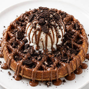 Choco Oreo Waffle