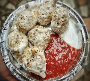 Creamy Veg Afghani Momos
