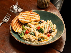 Veg Alfredo Pasta