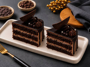 Chocolate Cream Pastry [Set of 2]