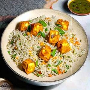 Paneer manchurian rice