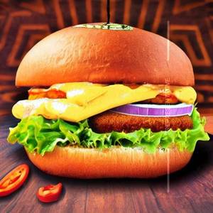 Peri Peri Paneer Burger