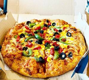 Fresh veggie pizza [7 inches]