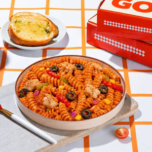 Fire Cream Non- Veg Pasta