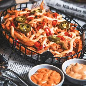 Veg Fiery Loaded Fries