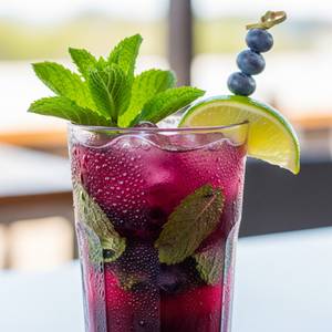 Blueberry mojito