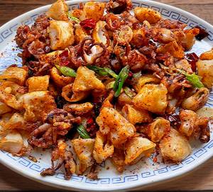 Schezwan Squid