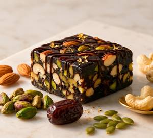 No Added Sugar Healthy Date And Dry Fruits Fudge