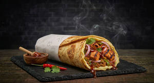 Classic Masala Chicken Tikka & Egg Fusion Roll
