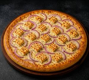 Onion paneer loaded pizza [9 inches]