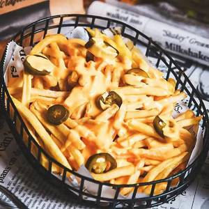 Veg Cheese Sauce Fries