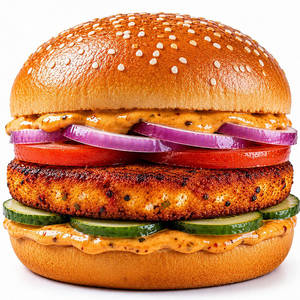 Spicy Paneer Burger
