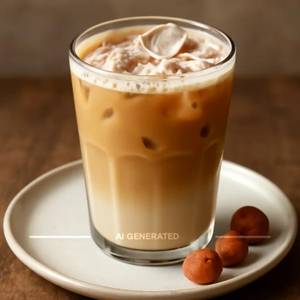 Iced Hazelnut Latte