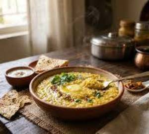 Moong dal khichdi
