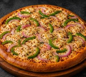 Onion capsicum loaded pizza [9 inches]