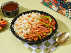 Chicken Ghee Rice Bowl (Nei Choru)