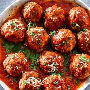 Chicken Parmesan Meatballs