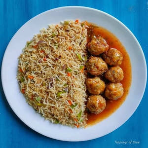 Veg Manchurian Rice Large