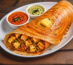 Butter paneer dosa