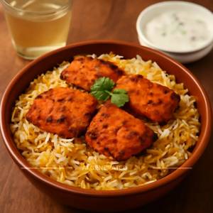 Fish Tikka Biryani