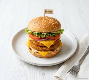 Double Tikki Cheese Burger