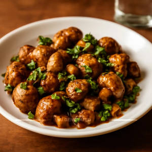 Mushroom Garlic